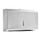 Alpine Industries Stainless Steel Brushed C-Fold/Multi-Fold Paper Towel Dispenser 481S - alternate 1